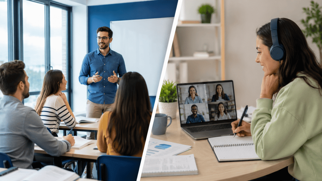 Inglês Presencial ou Online: Qual é a Melhor Opção?